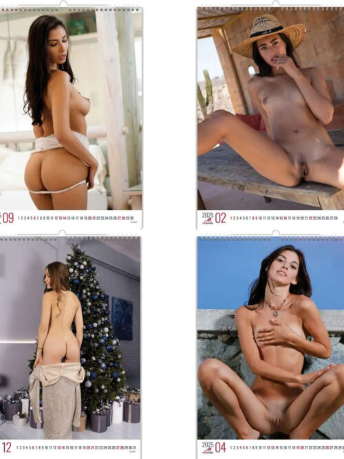 CP-25-26 Nude Calendar 2025 2026