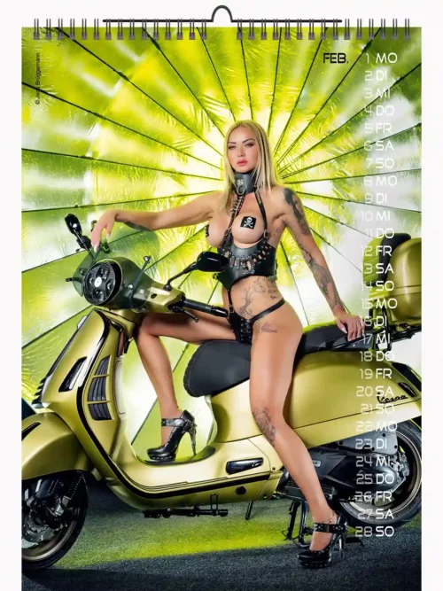 3BG-27 Jens A3 Bikes and Girls 2027 + free 2026 calendar