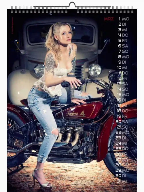 3BG-27 Jens A3 Bikes and Girls 2027 + free 2026 calendar