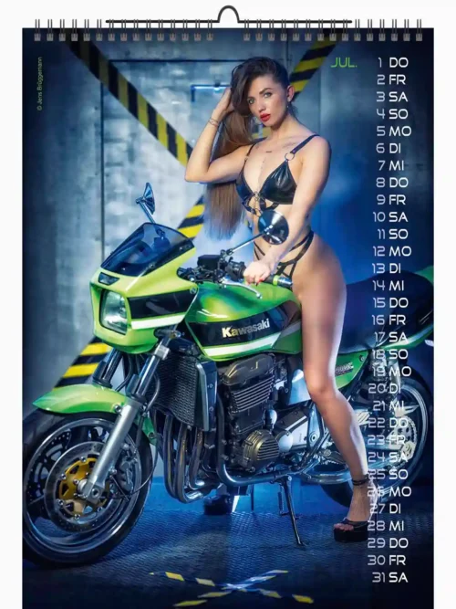 3BG-27 Jens A3 Bikes and Girls 2027 + free 2026 calendar