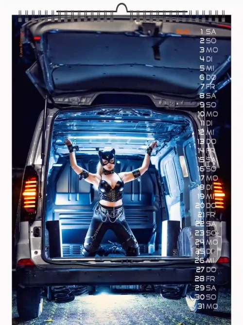 Erotic Cars and Girls A3 Calendars  2027 + CutePinups 2027/2028 + free 2026 calendar