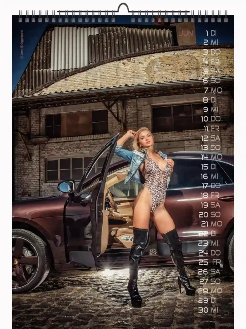 Erotic Cars and Girls A3 Calendars  2027 + CutePinups 2027/2028 + free 2026 calendar
