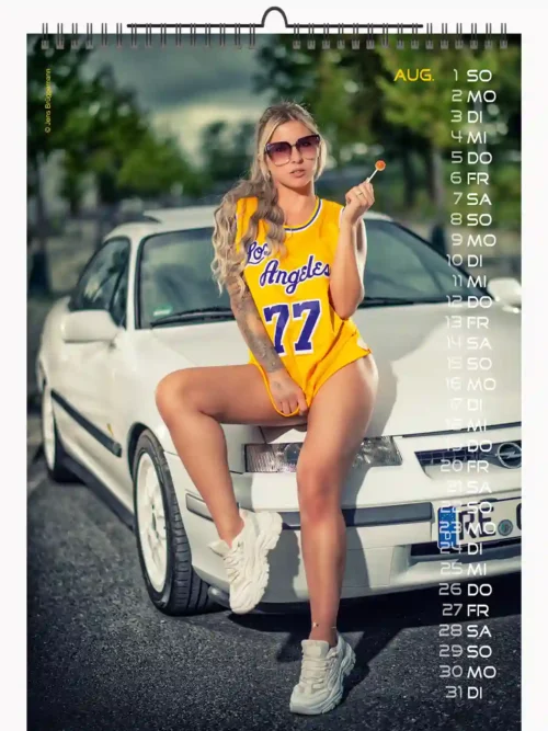 Erotic Cars and Girls A3 Calendars  2027 + CutePinups 2027/2028 + free 2026 calendar