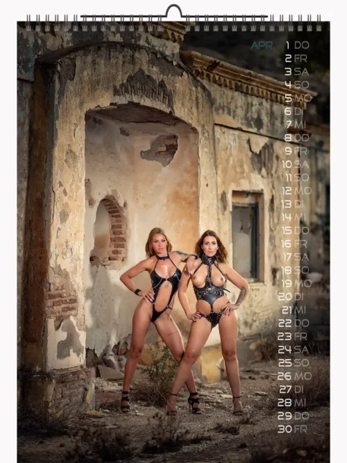 Fettisch Erotic A3  Fettisch 2027 + CutePinups 2027/2028 + free 2026 calendar