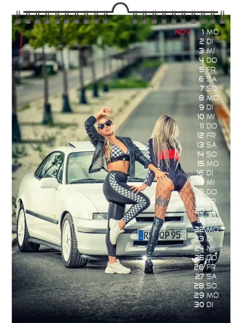 Erotic calendars Girlfriends 2027 + Note my Babe 2027 + free 2026 calendar
