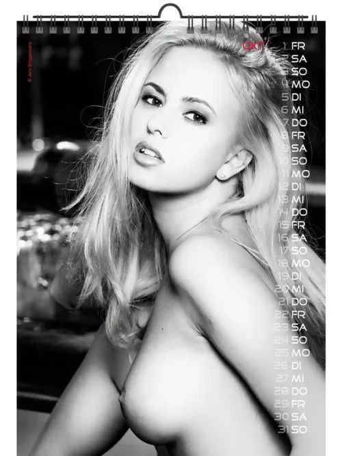 Jens A4 Hot Stuff 2027 + Note my Babe 2027 + free 2026 calendar