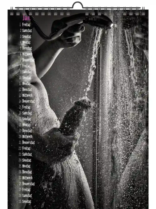 Nice Guys & Bad Cocks A4 Calendar 2027 +Note my Babe 2027