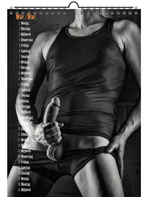 Nice Guys & Bad Cocks A4 Calendar 2027 +Note my Babe 2027