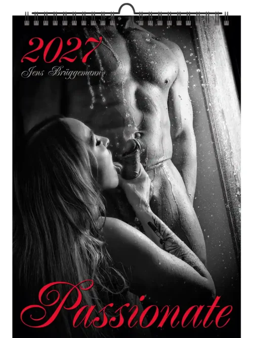 Jens A4 Passionate Adult 2027 + Note my Babe 2027 + free 2026 calendar