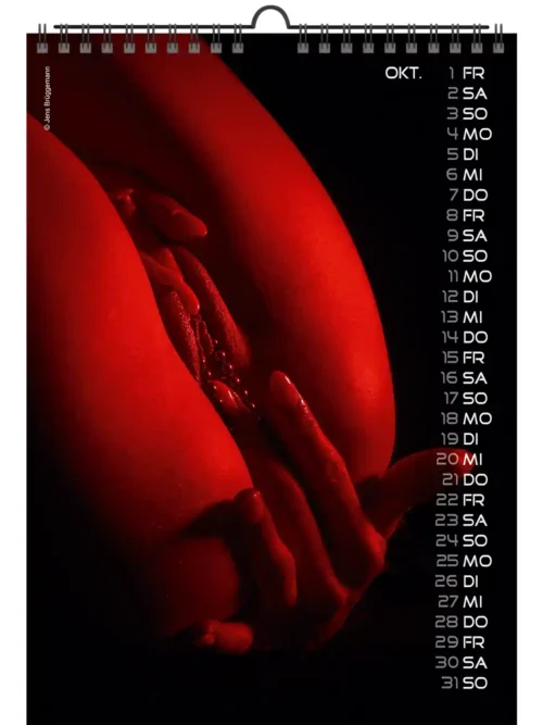 Jens A4 Porno Girls 2027 + Note my Babe 2027 + free 2026 calendar