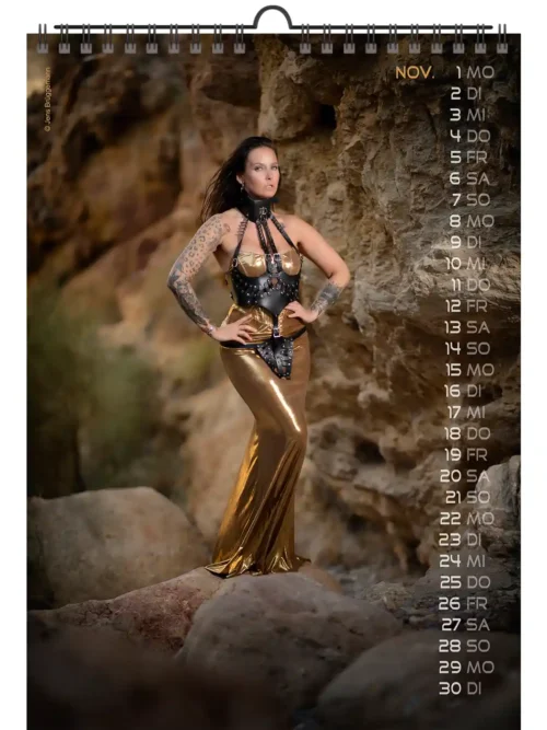 Jens A4 Hot Sexy Milf 2027 + Note my Babe 2027 + free 2026 calendar