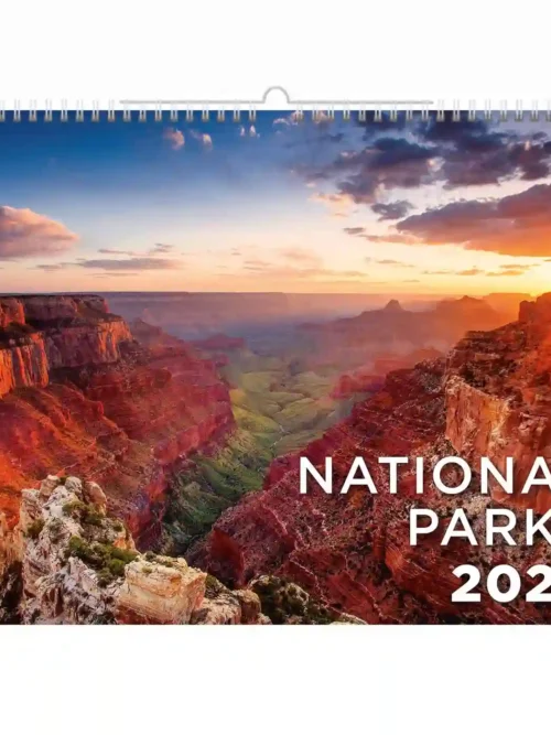 C132-27 National Parks Photo Calendar A3+ 2027 + free 2026 calendar