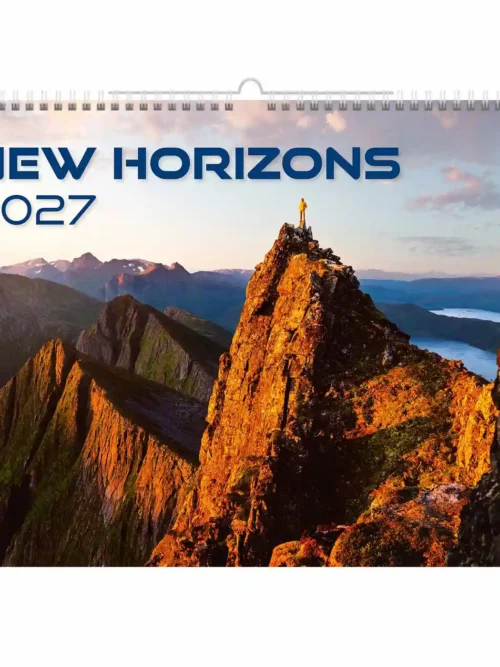 C135-27 New Horizons Traveler Calendar A3+ 2027 + free 2026 calendar