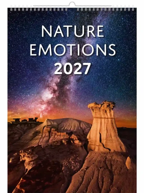 C140-27 Nature emotion calendar A3+ 2027 + free 2026 calendar