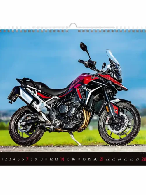 C154-27 Racing Bikes Calendar A3+ 2027 + free 2026 calendar