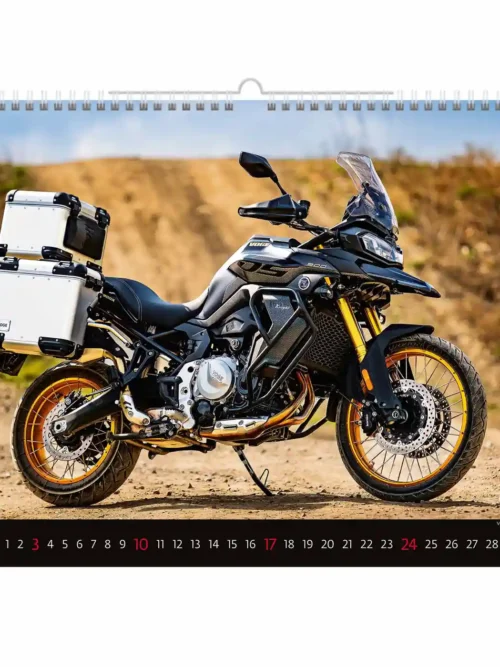 C154-27 Racing Bikes Calendar A3+ 2027 + free 2026 calendar