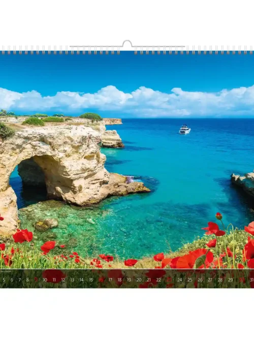 C264-27 Surreal Art Worlds Calendar B3 size 2027 + free 2026 calendar