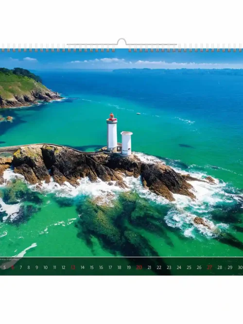 C264-27 Surreal Art Worlds Calendar B3 size 2027 + free 2026 calendar