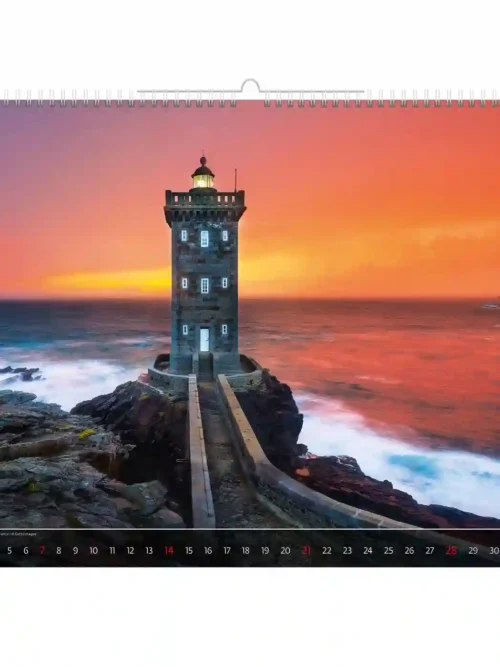 C264-27 Surreal Art Worlds Calendar B3 size 2027 + free 2026 calendar