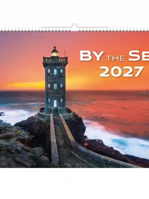 C264-27 Surreal Art Worlds Calendar B3 size 2027 + free 2026 calendar