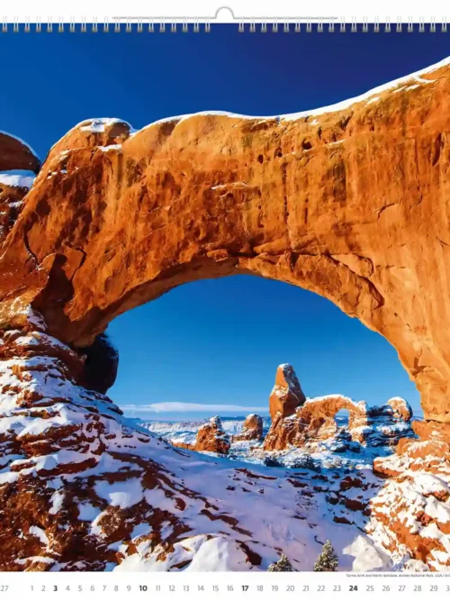 C265-27 Archeological Landscape Calendar A2 2027 + free 2026 calendar