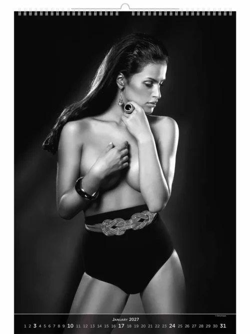 C272-27 Women Exclusive Calendar B3 size 2027 + free 2026 calendar