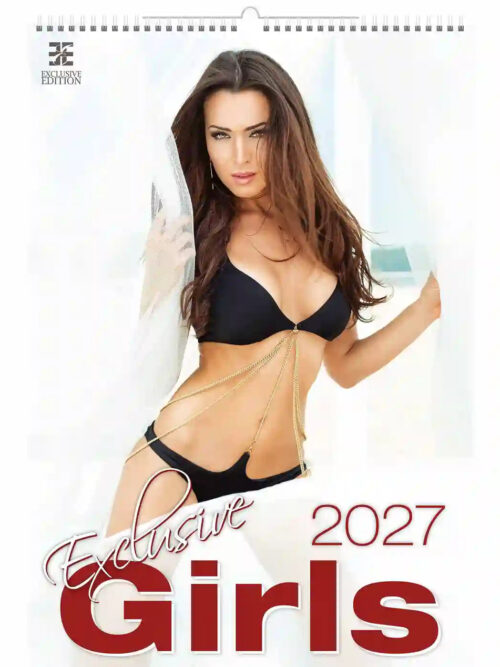 C273-27 Girls Exclusive 2027 Calendar 33x48 cm + free 2026 calendar