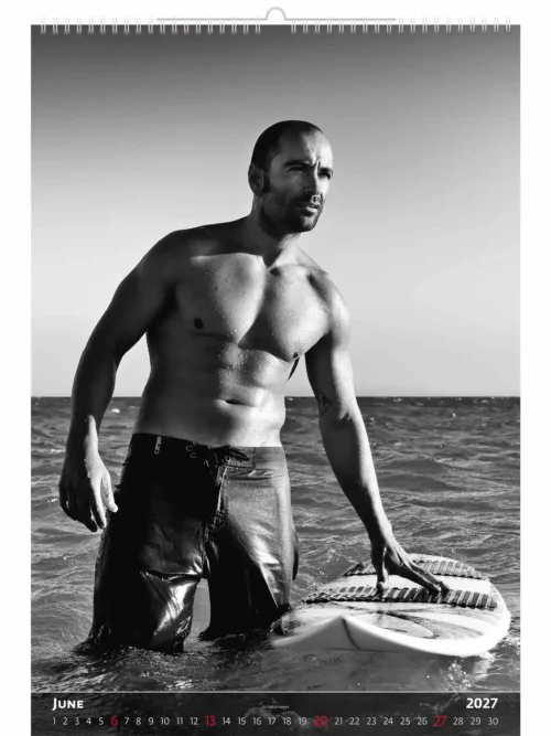 C276-27 Body Builders Calendar B3 size 2027 + free 2026 calendar