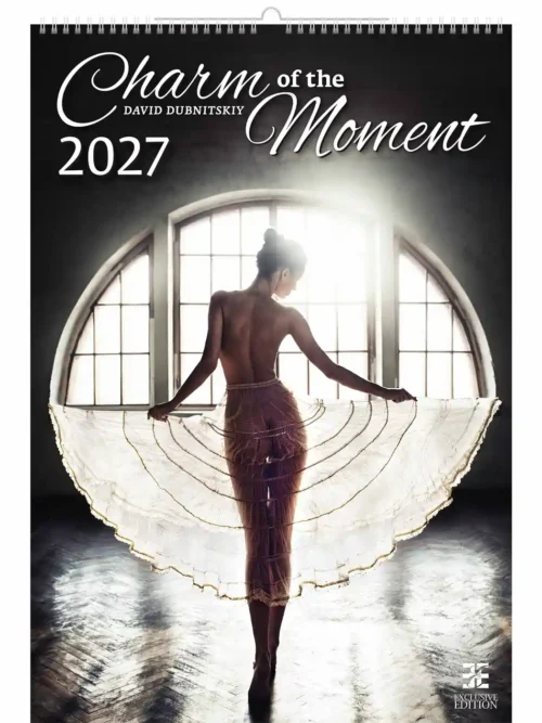 C277-27 Female Charm Calendar B3 size 2027 + free 2026 calendar