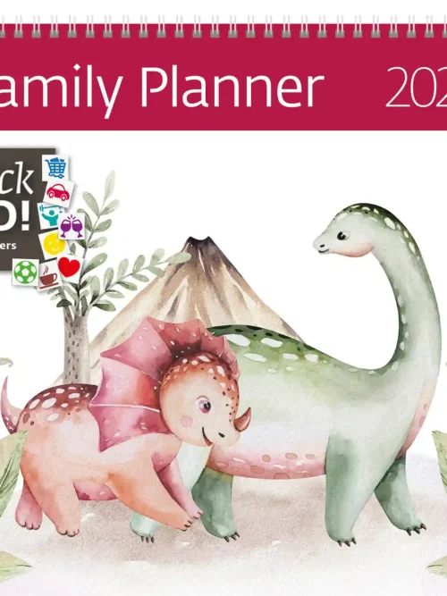 2027 Writing kalender 30 x 30 Family Planner - free calendar 2026