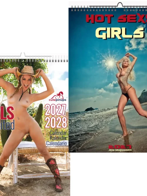 Jens A3 Hot Sexy Girls 2027 + CutePinups 2027/2028 + free 2026 calendar