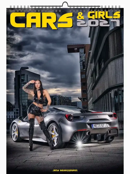 3CG-27 Jens A3 Cars and Girls 2027 + free 2026 calendar