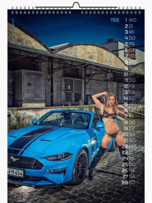 3CG-27 Jens A3 Cars and Girls 2027 + free 2026 calendar