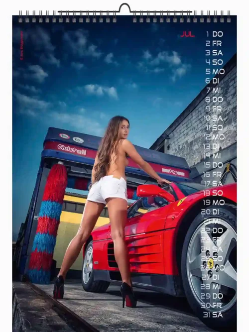 3CG-27 Jens A3 Cars and Girls 2027 + free 2026 calendar