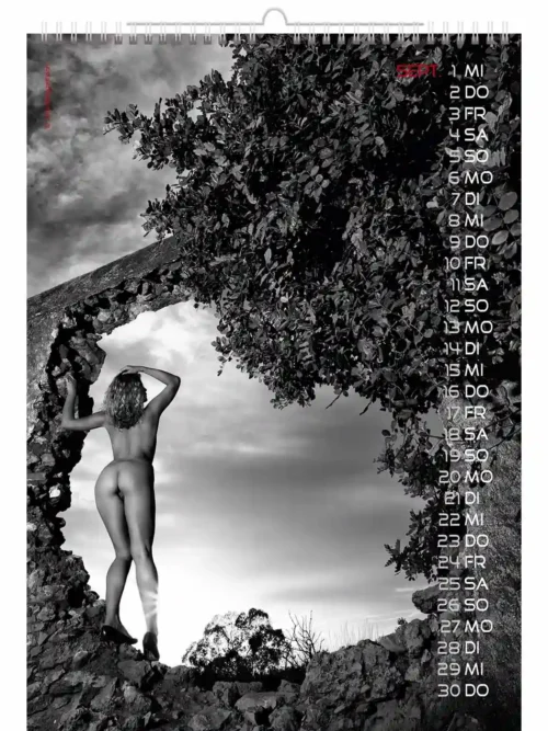 3BB-27 Jens A3 Bad Backsides 2027 + free 2026 calendar